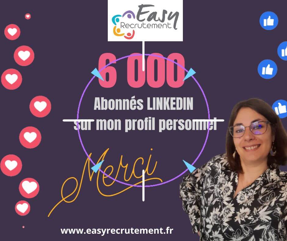 6000 abonnes linkedin photo